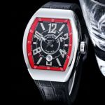 Franck Muller V45 SC DT series Sliver steel case Diameter 42mm watch